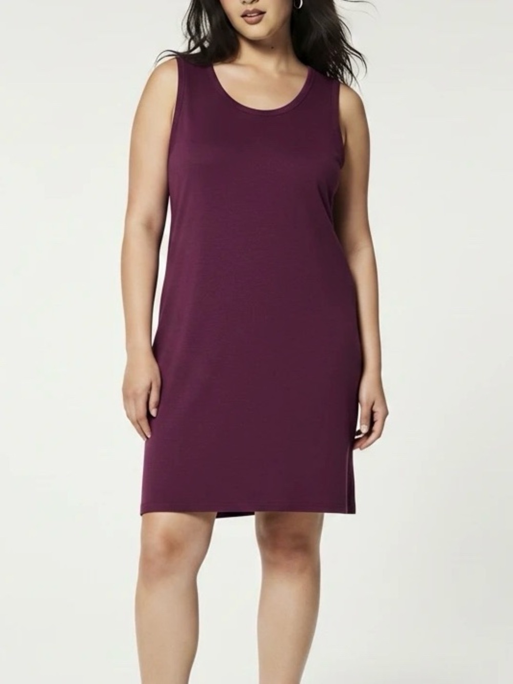 32 Degrees Berry Sleeveless Tank Dress